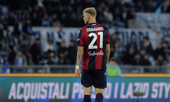 Bologna, un anno fa la partita contro la Fiorentina. Protagonista Odgaard